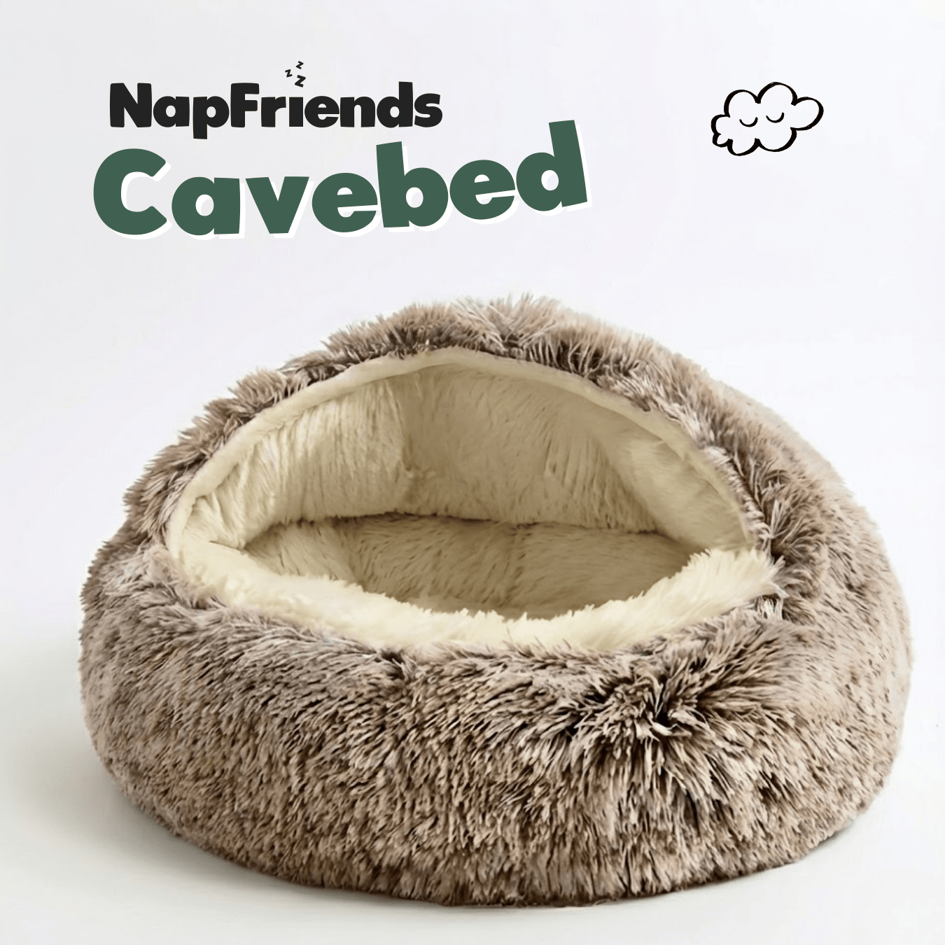 NapFriends Cavebed – Het Originele Kalmerende Holbed