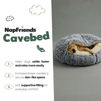 NapFriends Cavebed – Het Originele Kalmerende Holbed